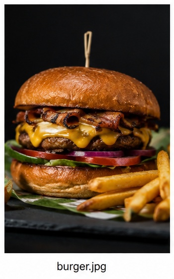 Burger Pizza Style